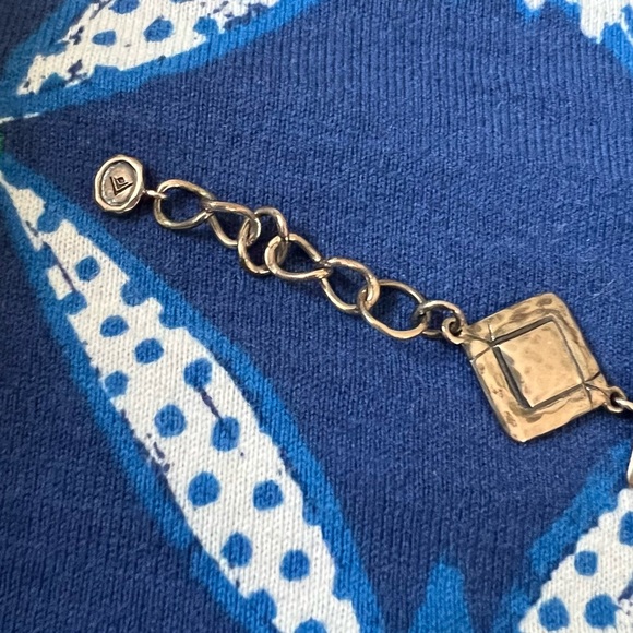 Silpada sterling silver solid bracelet - Picture 3 of 5